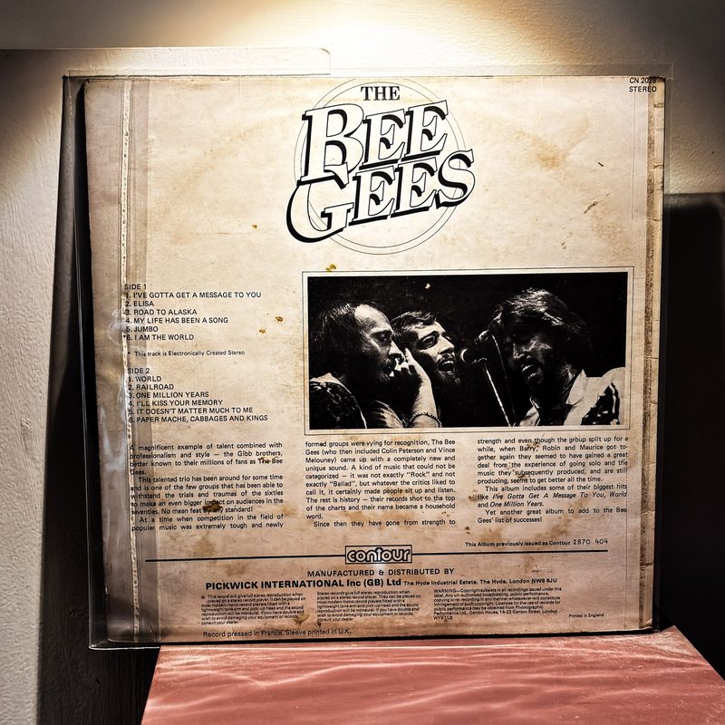 Bee Gees — I've Gotta Get A Message To You (Back)