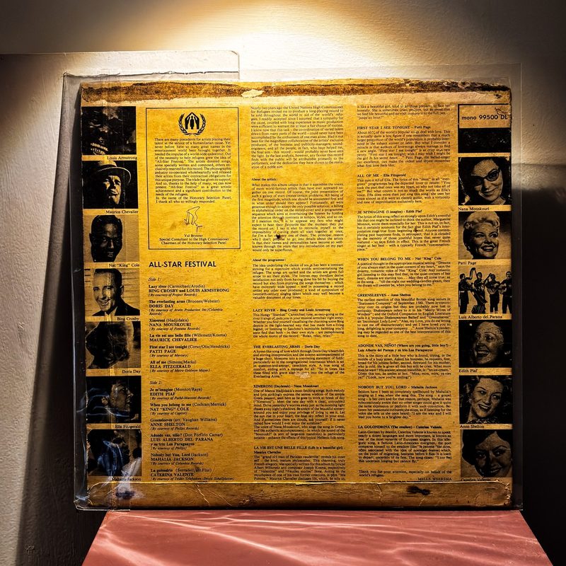 Various Artists — All Star Festival (Back)