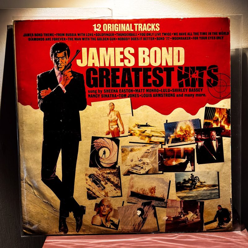 Various Artists — James Bond Greatest Hits (Front)