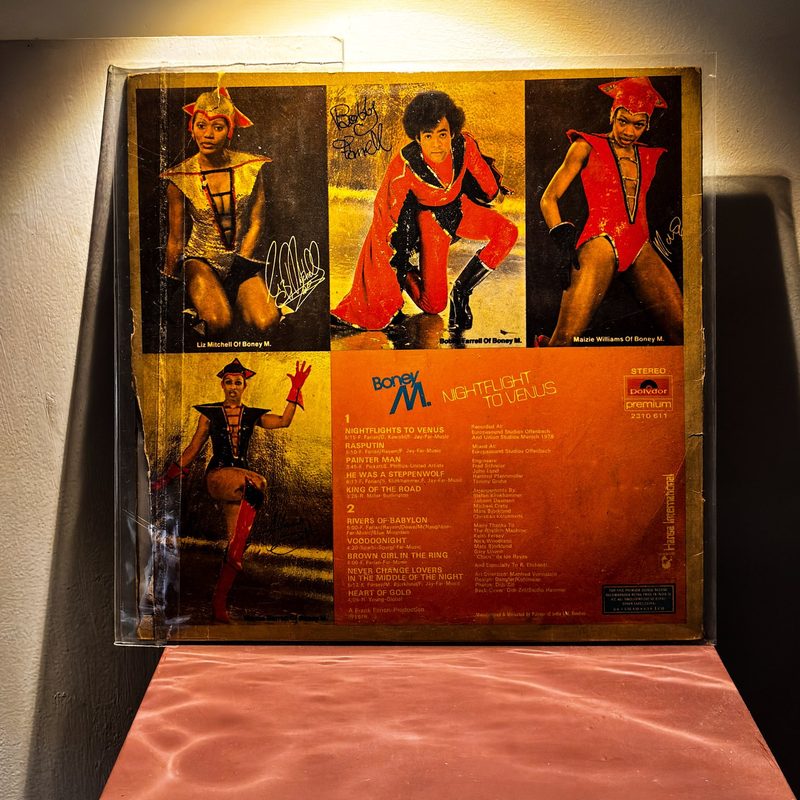 Boney M. — Nightflight to Venus (Back)