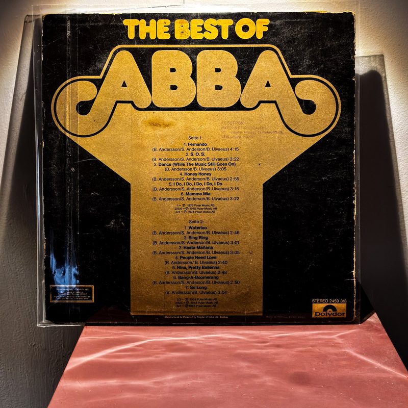 ABBA — The Best Of ABBA (Back)