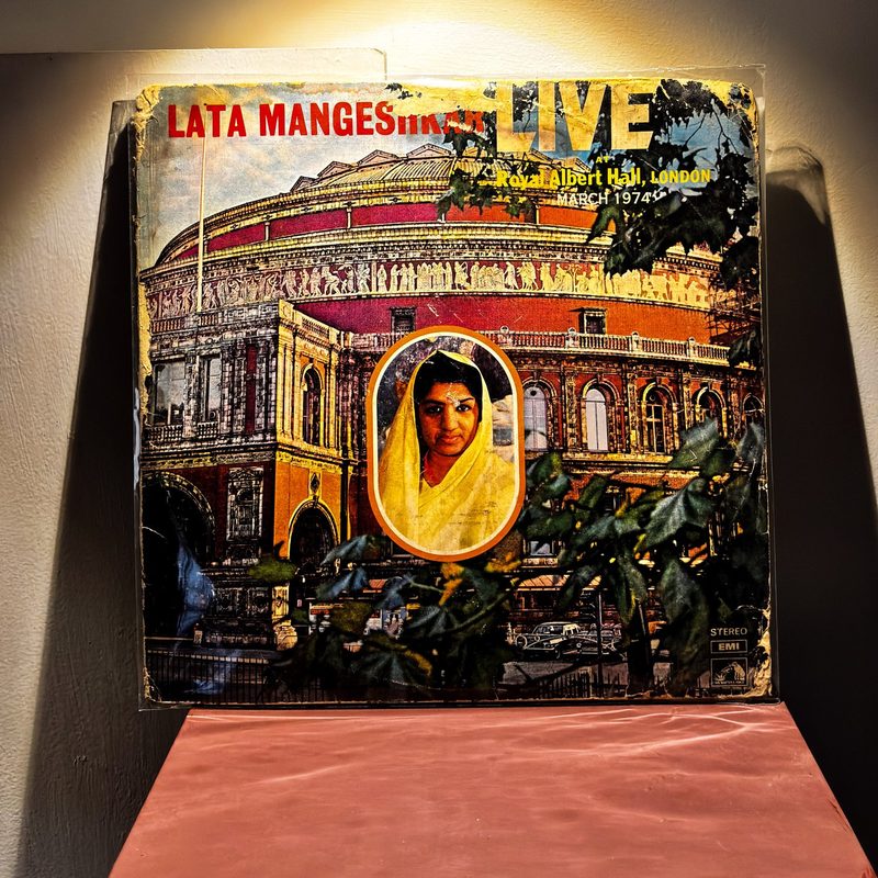 Lata Mangeshkar — Live at Royal Albert Hall, London (Front)