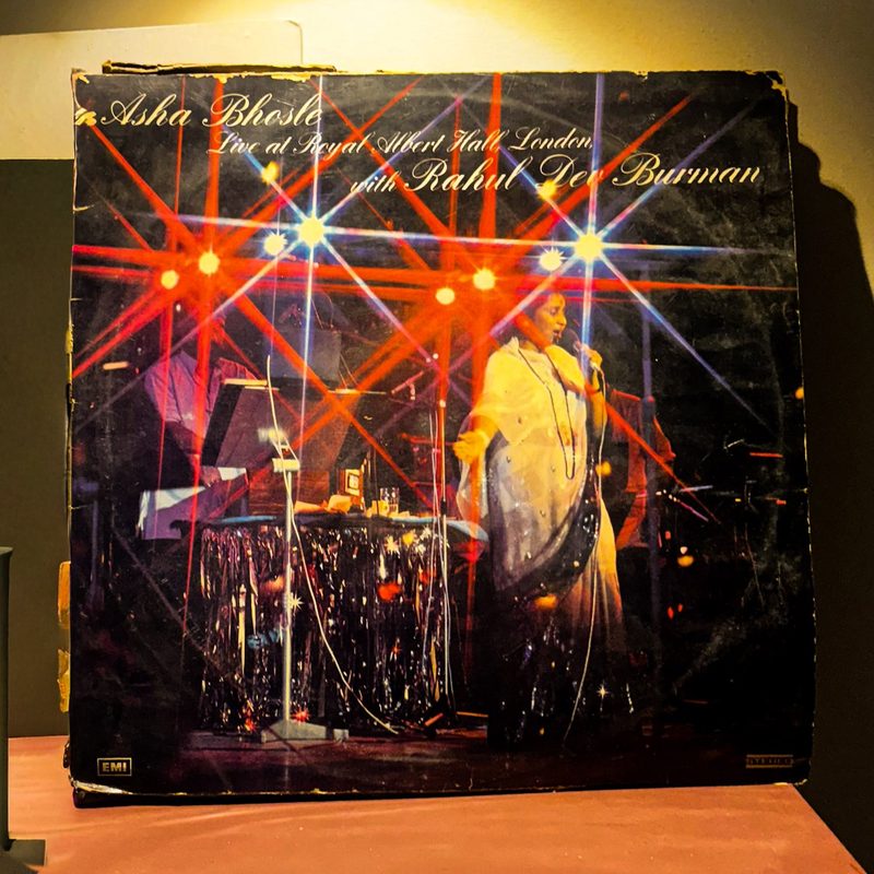 Asha Bhosle — Live at Royal Albert Hall London with Rahul Dev Burman (Front)