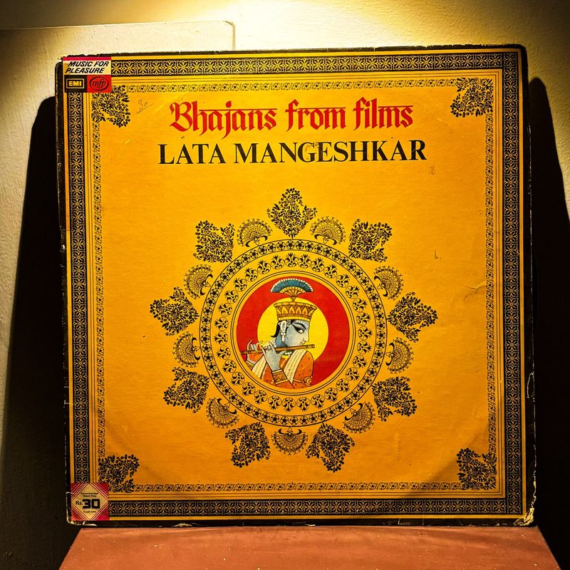 Lata Mangeshkar — Bhajans from Films (Front)