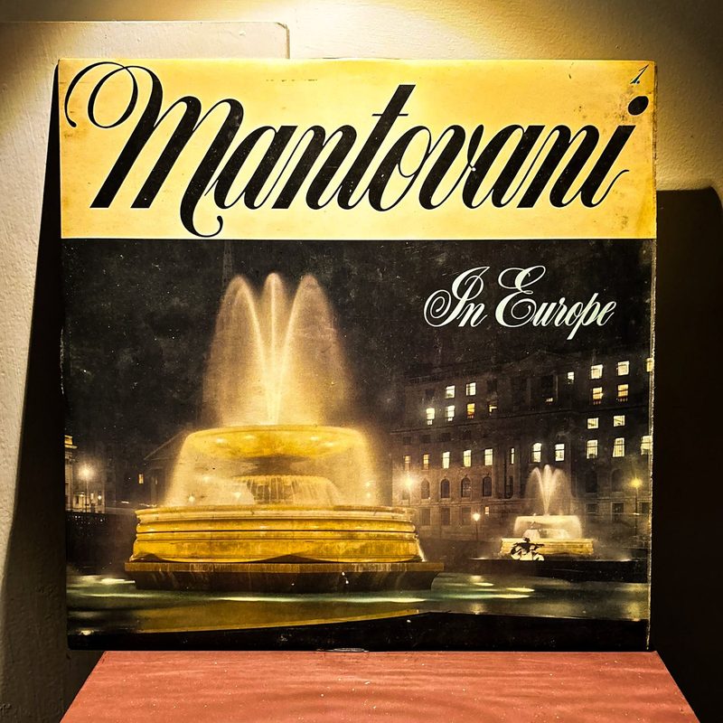 Mantovani — Mantovani In Europe (Front)