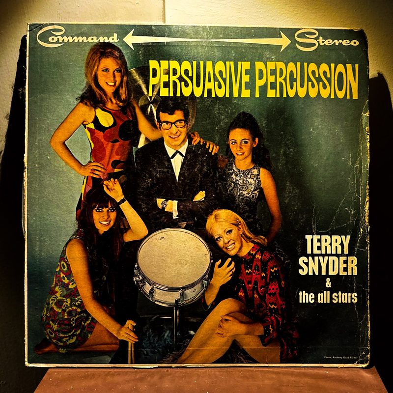 Terry Snyder & The All Stars — Persuasive Percussion (Front)