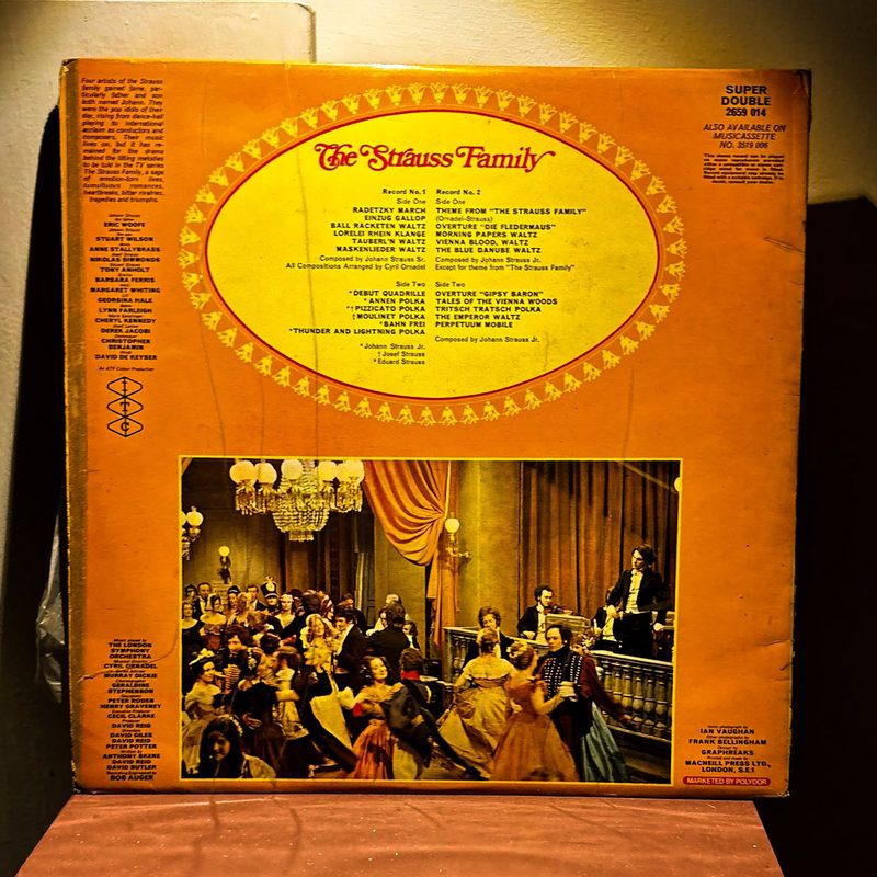 London Symphony Orchestra / Cyril Ornadel — The Strauss Family (Back)