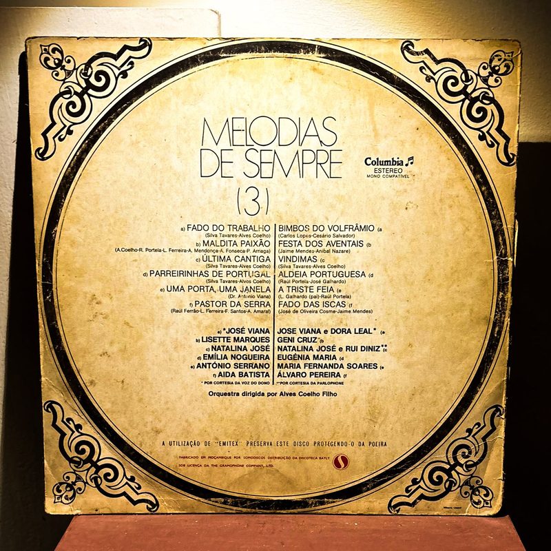 Various Artists — Melodias de Sempre (3) (Back)