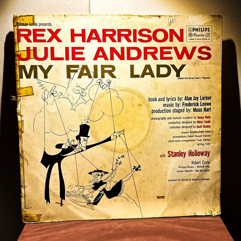 Rex Harrison / Julie Andrews — My Fair Lady (Original Broadway Cast) (Front)