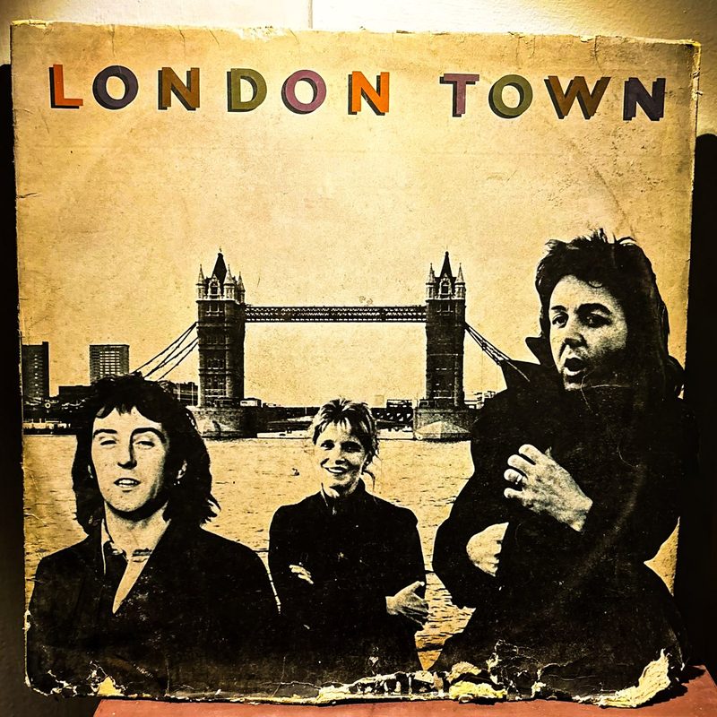 Wings — London Town (Front)