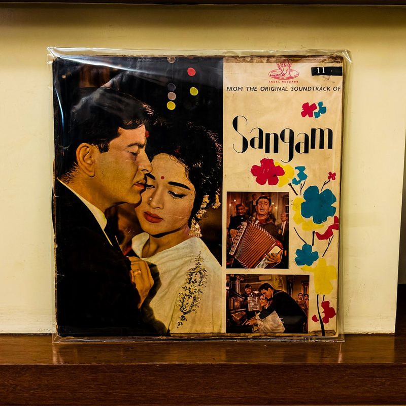 Various (Shankar Jaikishan, music; S.H. Bihari / Shailendra, lyrics) — Sangam (Original Soundtrack) (Front)