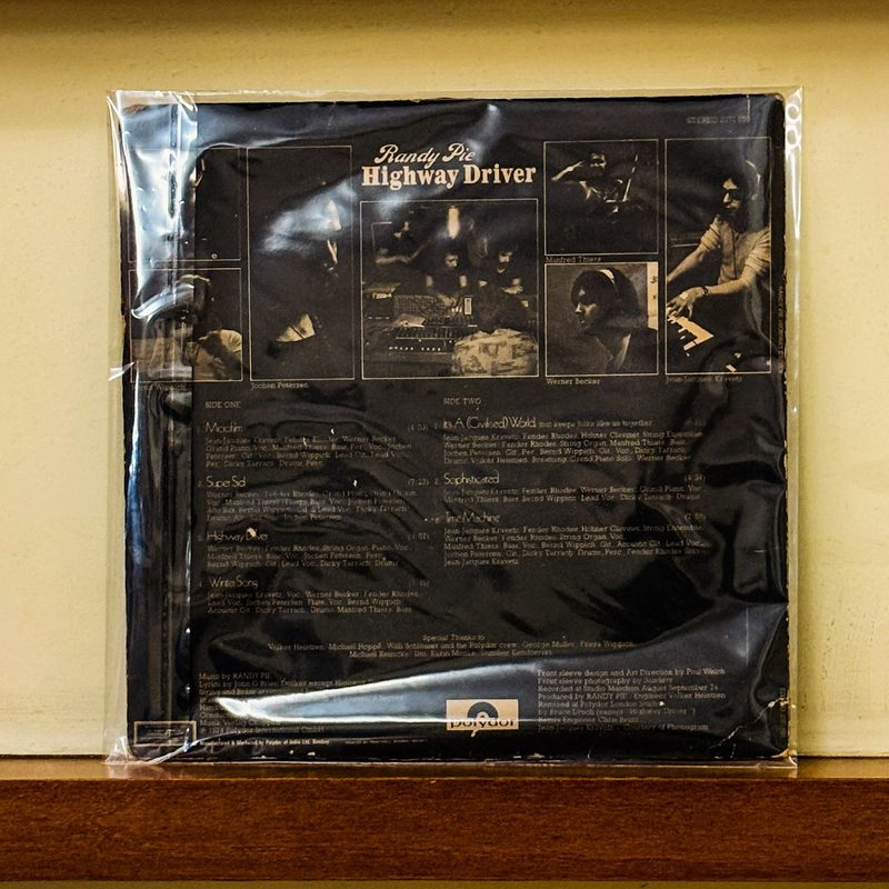 Randy Pie — Highway Driver (Back)