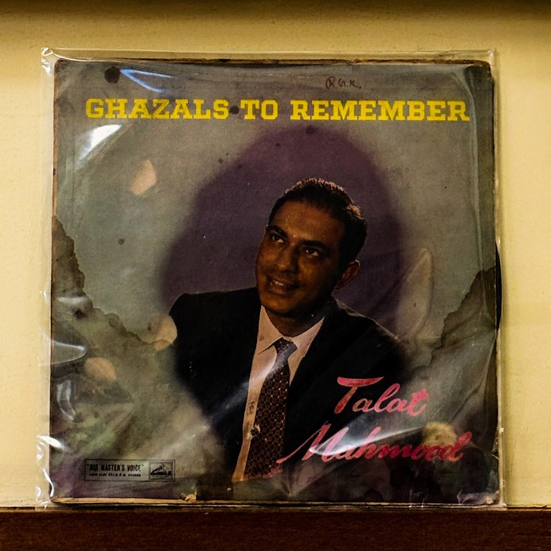 Talat Mahmood — Ghazals to Remember (Front)