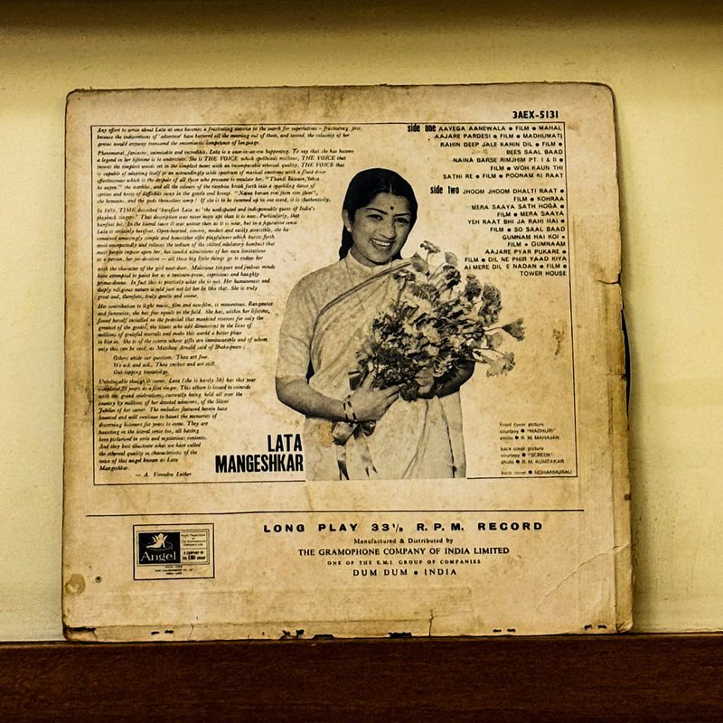 Lata Mangeshkar — Haunting Melodies Of Lata Mangeshkar (Back)