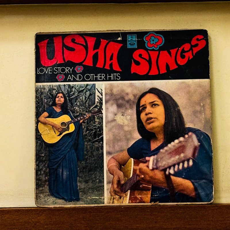 Usha Uthup — Usha Sings Love Story And Other Hits (Front)