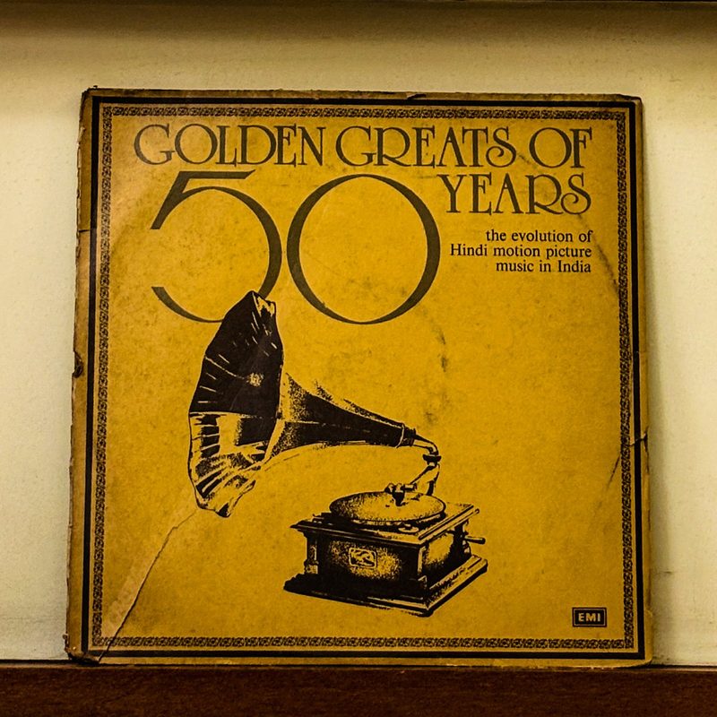 Various Artists — Golden Greats of 50 Years — The Evolution of Hindi Motion Picture Music in India (Front)