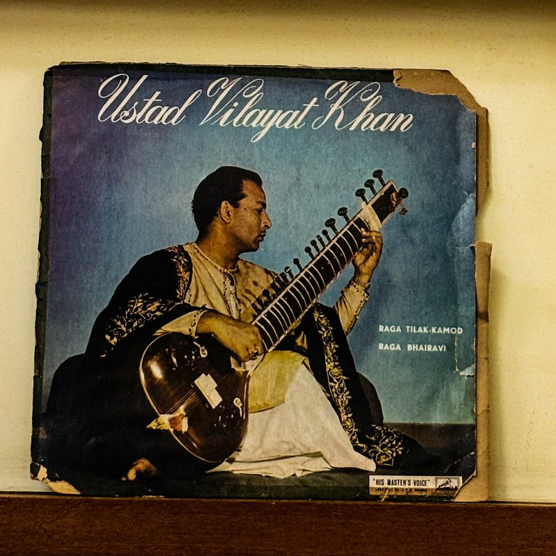 Ustad Vilayat Khan — Raga Tilak-Kamod / Raga Bhairavi (Front)