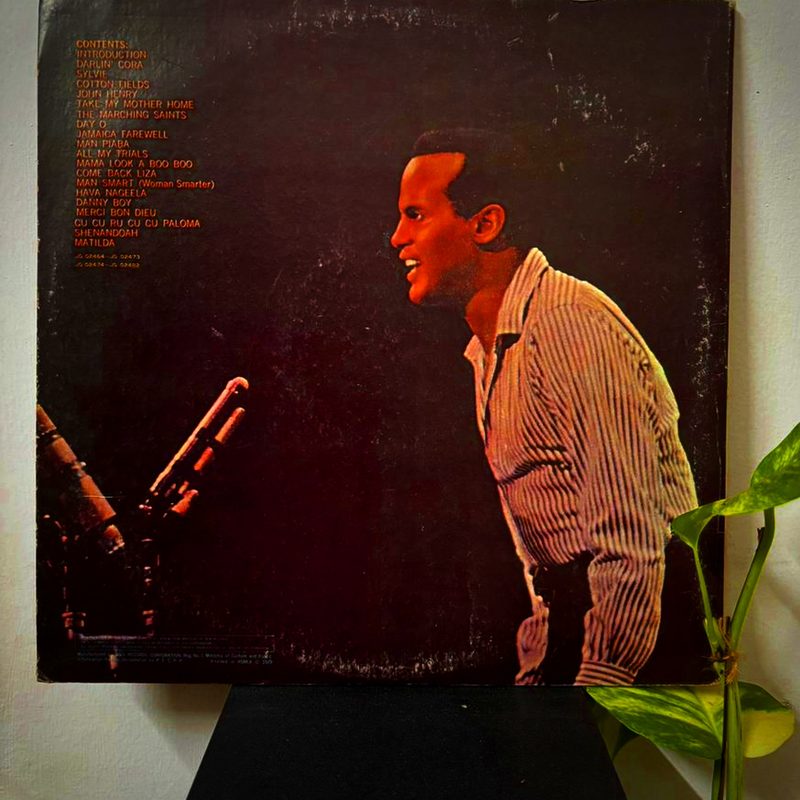 Harry Belafonte — Belafonte At Carnegie Hall (Back)