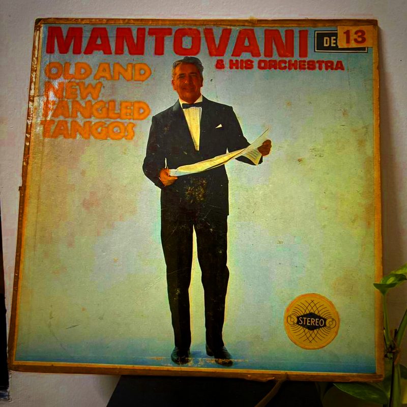 Mantovani And His Orchestra — Old And New Fangled Tangos (Front)