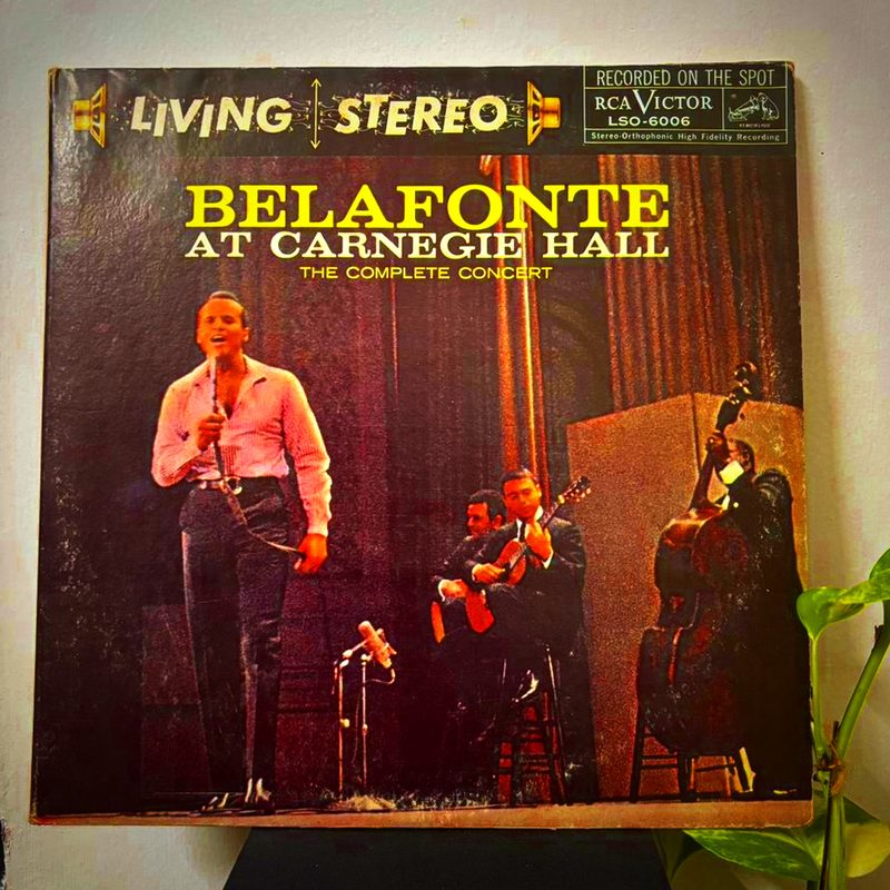 Harry Belafonte — Belafonte At Carnegie Hall (Front)