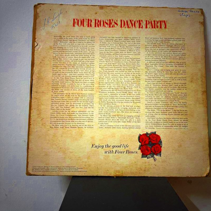 Various — Four Roses Dance Party (Back)