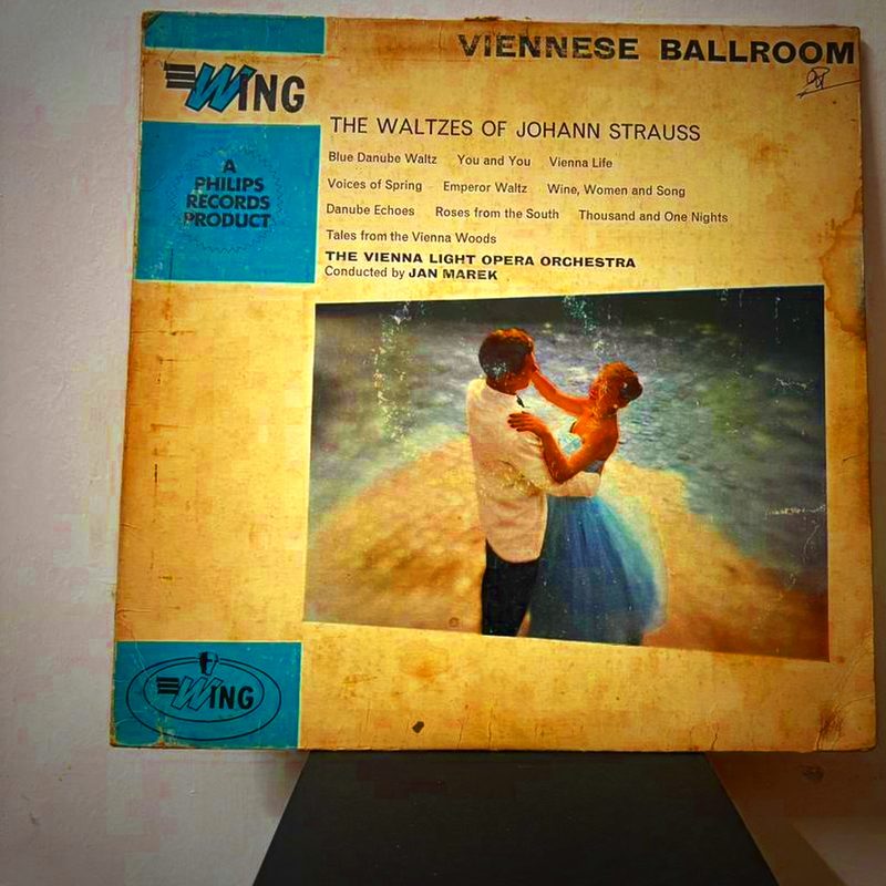 Vienna Light Opera Orchestra / Jan Marek — Viennese Ballroom - Waltzes Of Johann Strauss (Front)