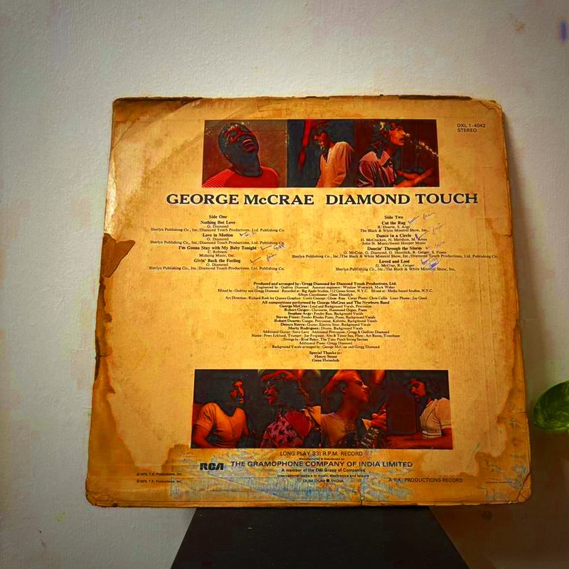 George McCrae — Diamond Touch (Back)