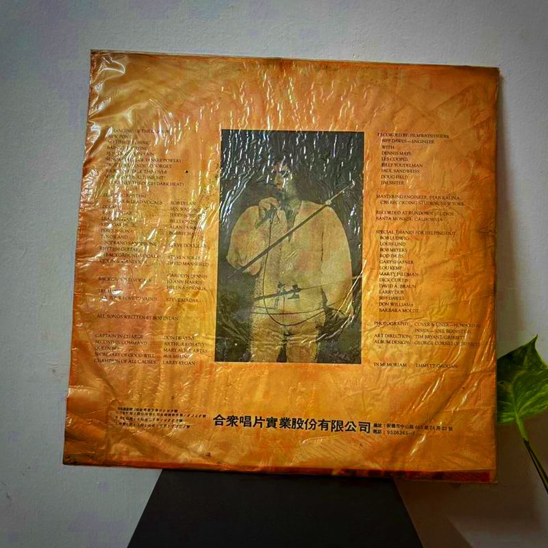 Bob Dylan — Street-Legal (Back)