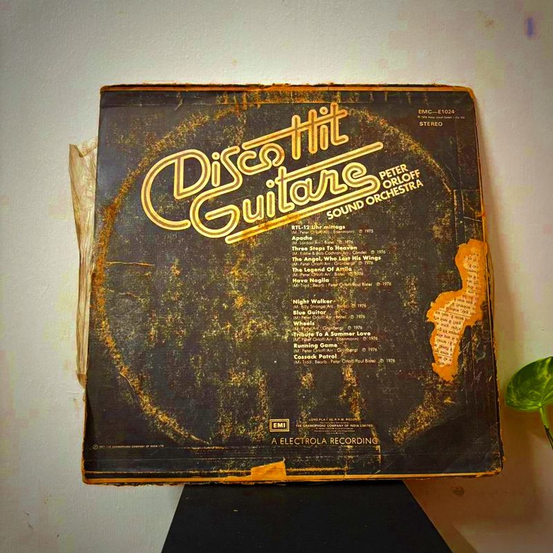 Peter Orloff Sound Orchestra — Disco Hit Guitars (Back)