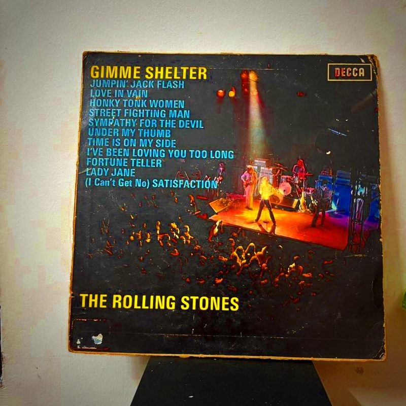 The Rolling Stones — Gimme Shelter (Front)