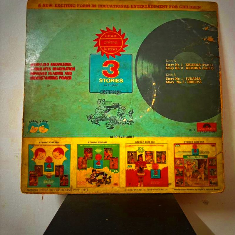 Various — Amar Chitra Katha - 3 Stories Vol. 3 (Back)
