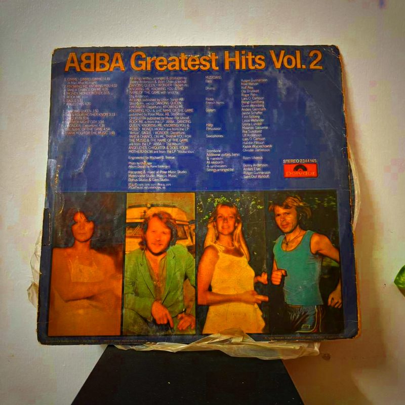 ABBA — Greatest Hits Vol. 2 (Back)