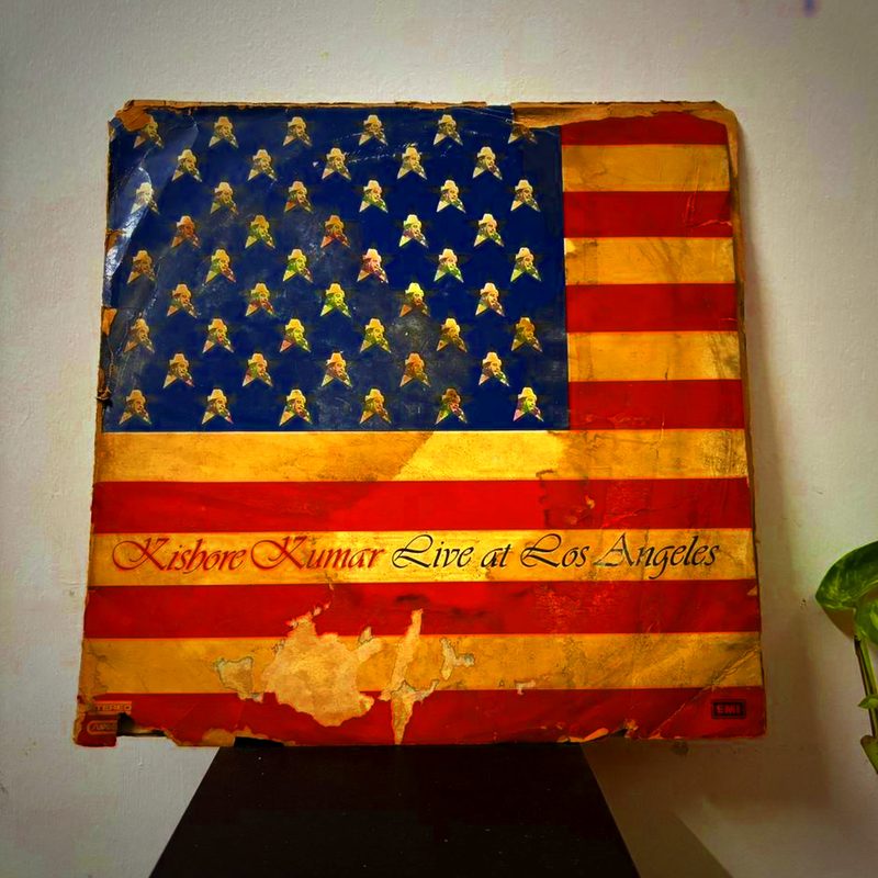 Kishore Kumar — Live At Los Angeles (Front)