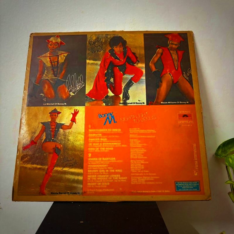 Boney M. — Nightflight To Venus (Back)