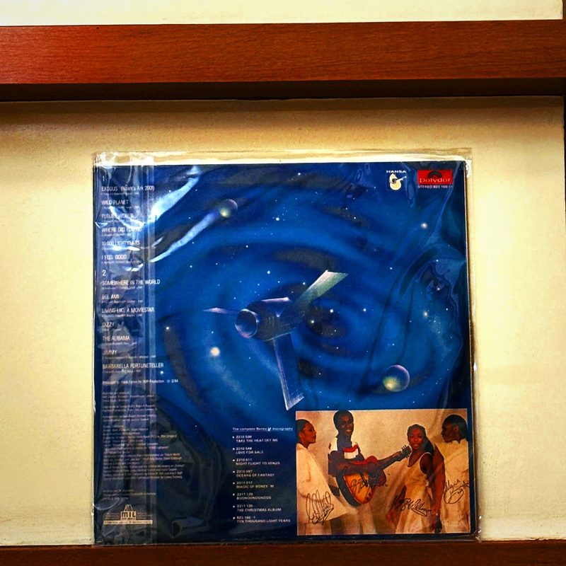 Boney M — Ten Thousand Lightyears (Back)