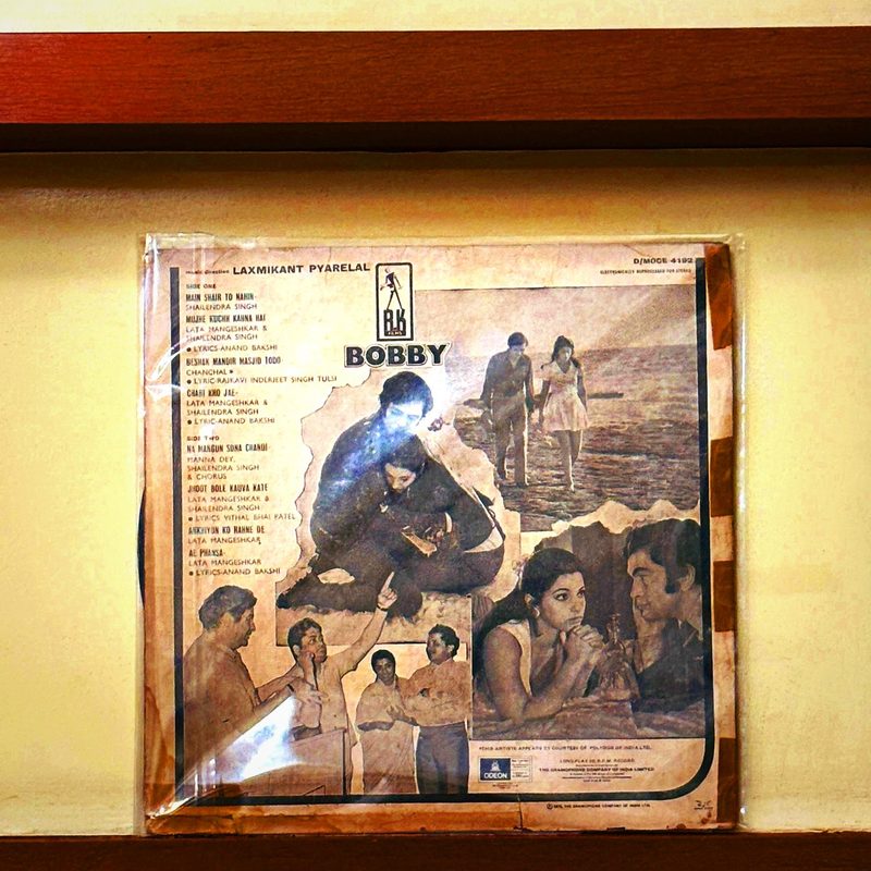Laxmikant Pyarelal — Bobby (Back)