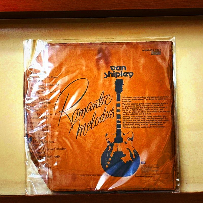 Van Shipley — Romantic Melodies (Back)
