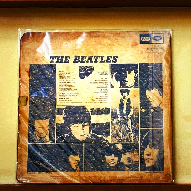 The Beatles — Rubber Soul (Back)