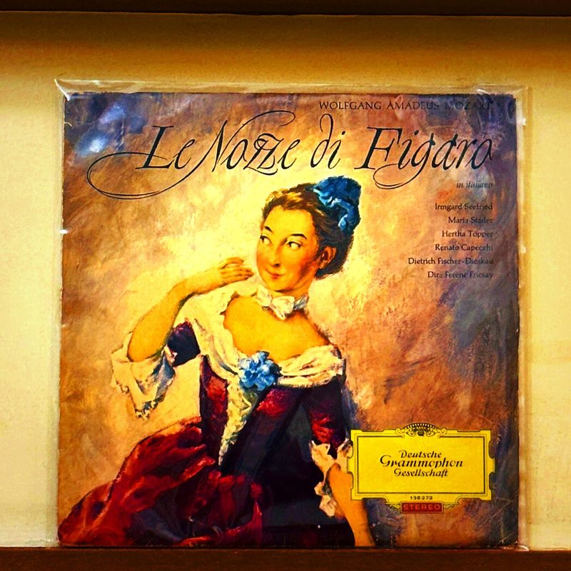 Ferenc Fricsay / Irmgard Seefried, Maria Stader, Hertha Töpper, Renato Capecchi, Dietrich Fischer-Dieskau — Le Nozze di Figaro (in italiano) (Front)