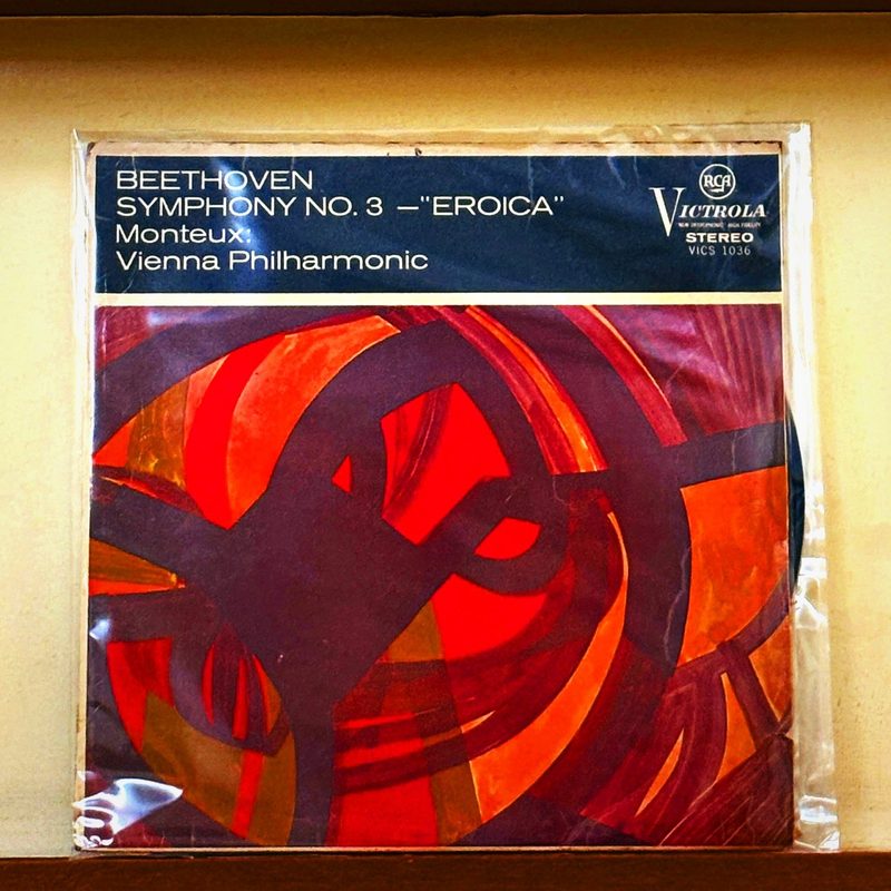 Pierre Monteux, Vienna Philharmonic — Beethoven Symphony No. 3 - "Eroica" (Front)