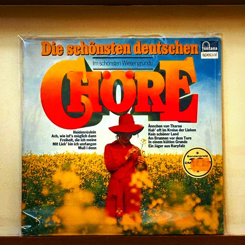 Wolfsburger Chorgemeinschaft von 1869 / Nordwestdeutsche Philharmonie, cond. Heinz Meyer-Kundt — Die schönsten deutschen Chöre (Im schönsten Wiesengrunde) (Front)