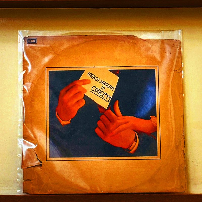 Mehdi Hassan — In Concert Vol II (Ghazals) (Front)